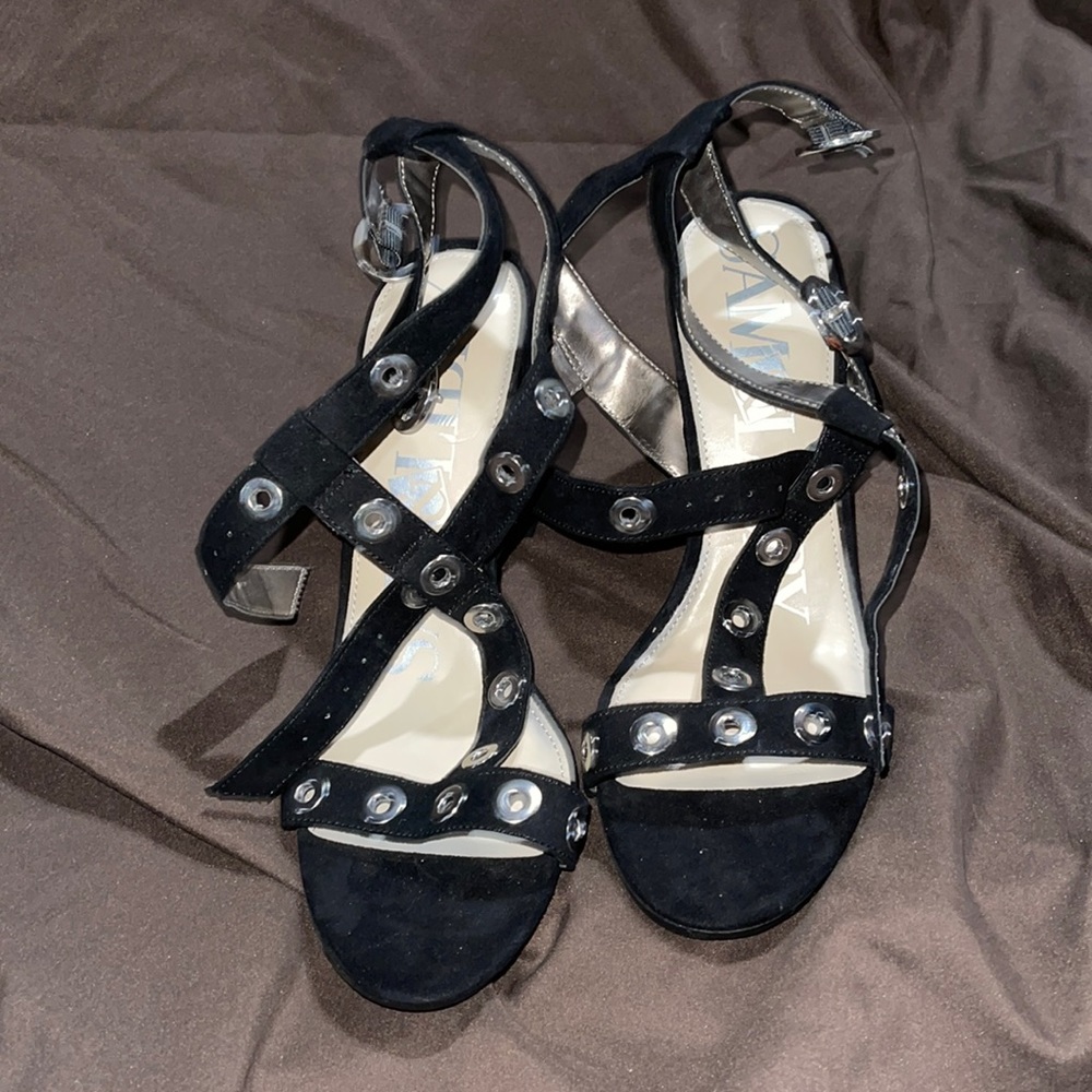 Black high heels